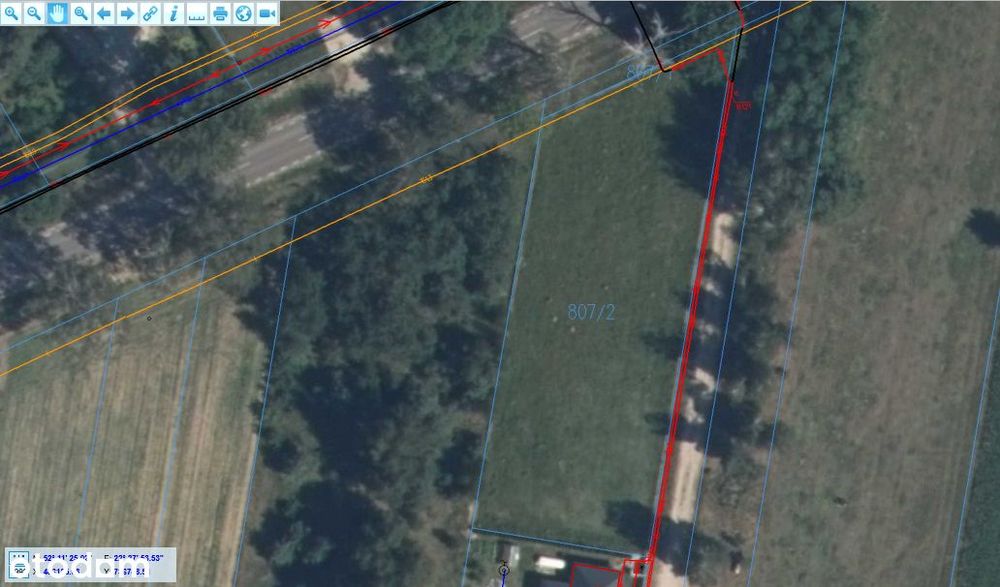 Działka przy głównej trasie Siedlce-Mordy, 11 km od Siedlec
