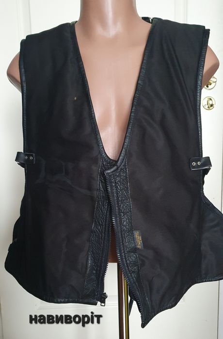 Сост.нов.! Жилет Разгрузочный Патронташ Кожа Безразмерн. Раритет 90-х