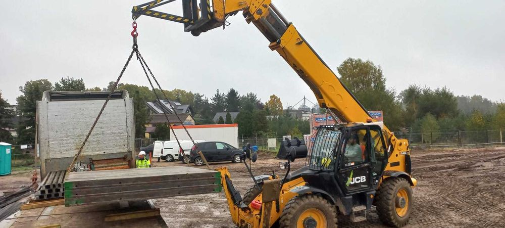 Usługi ładowarką teleskopową 200 zł/h z operatorem!