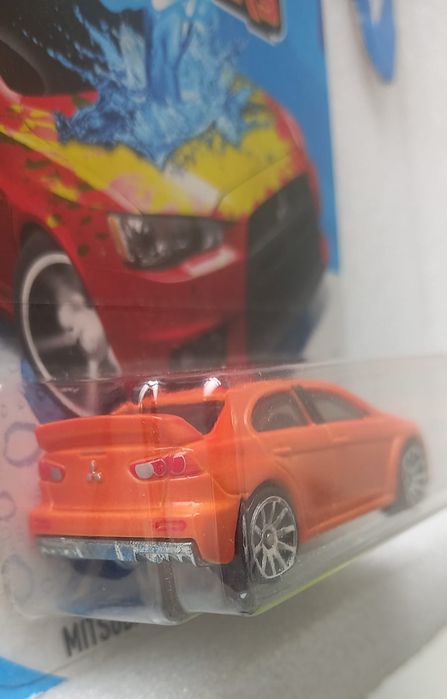 Mitsubishi lancer evolution hot wheels colour shifters