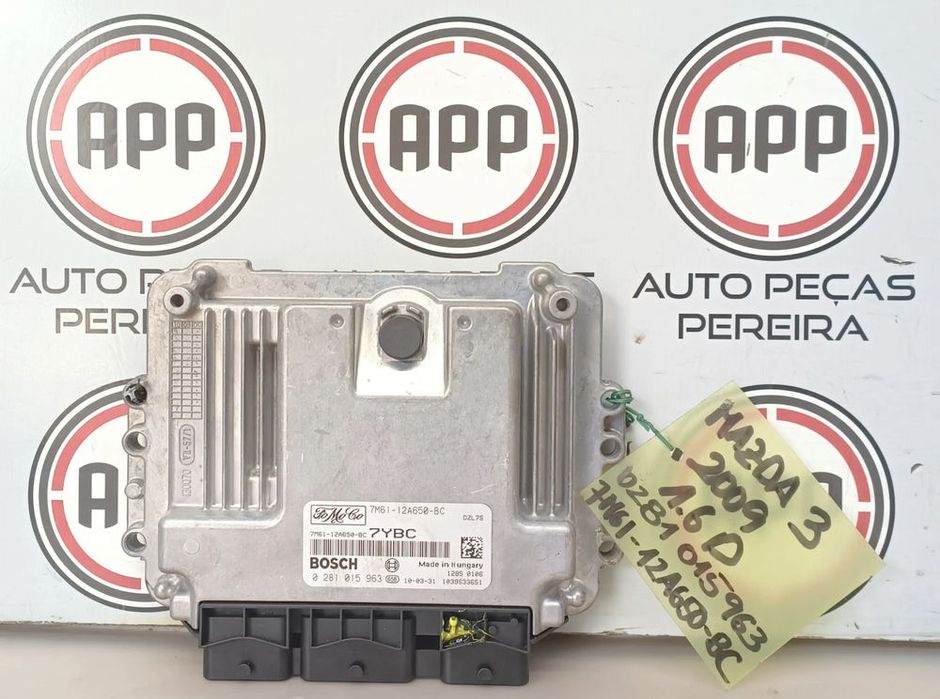 Centralinas motor Mazda , Volvo 1.6D, referência 7M61-12A650-BC,