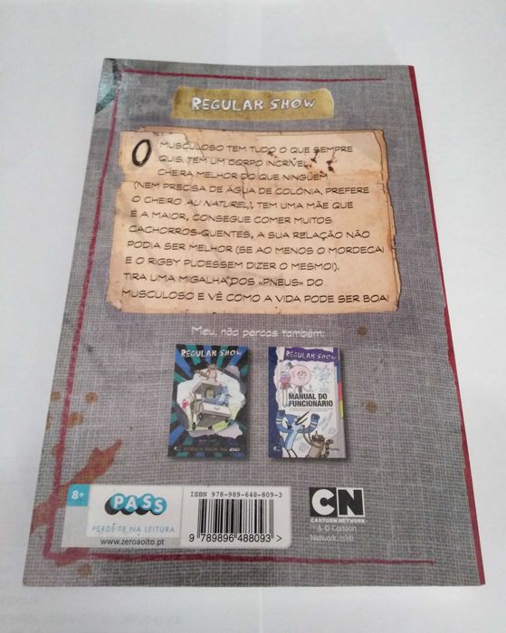 Livro Regular Show: Guia para a Vida do Musculoso.