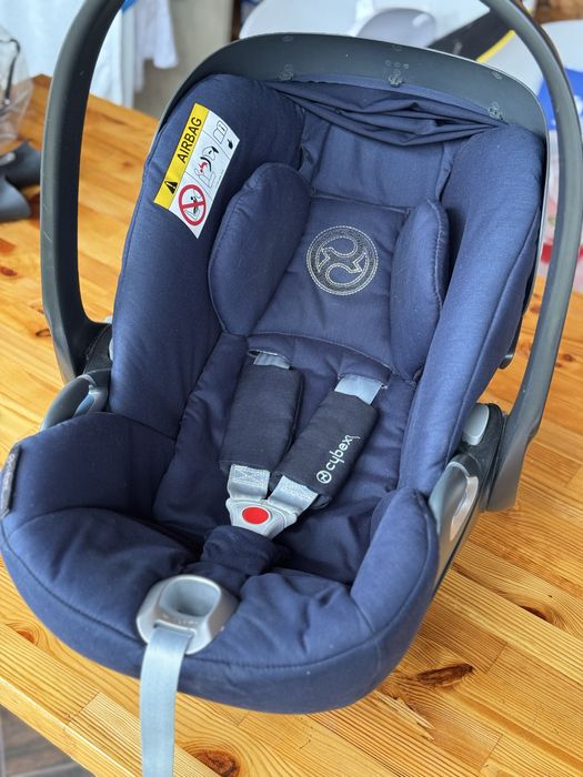 Комплект Автолюлька Cybex Cloud Z i-Size platinum+ база Cybex Base