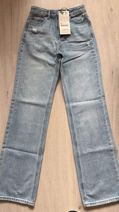 spodnie Stradivarius Straight Wide D92