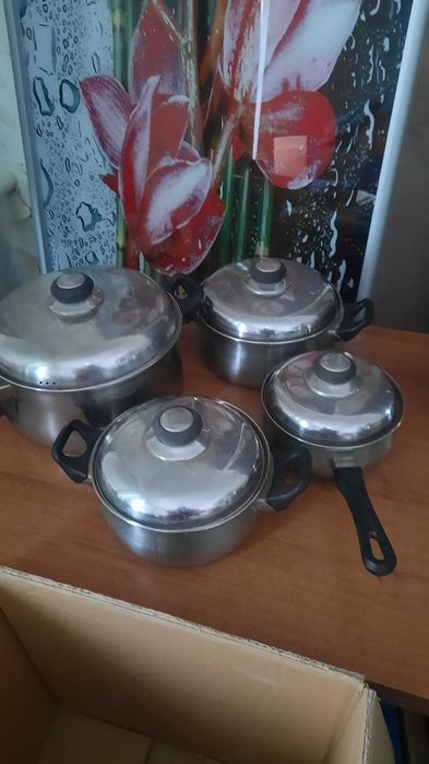 Кастрюли нержавейка