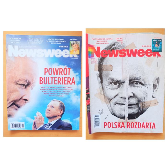 Historia Newsweek łącznie 8 numerów