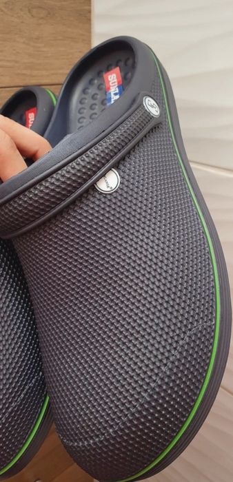 Klapki krokodylki a'la crocs 47 nadwymiary bez dziurek