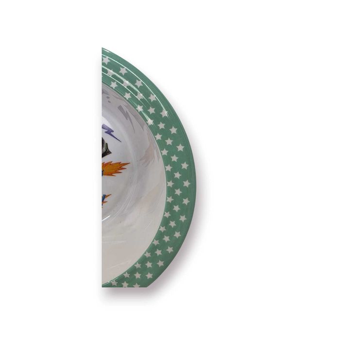 Taça Infantil Zara Home Kids em Melamina – “Ziz… Zaz… Zaska!” –16,5 cm