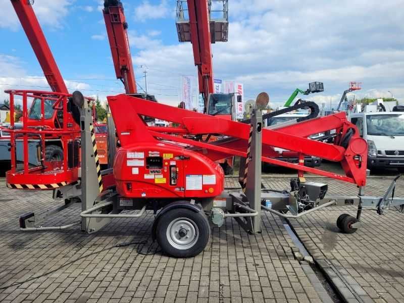 niftylift 150 TDET podnośnik koszowy 15 m zwyżka na przyczepie z napędem dino omme genie teupen przyczepa