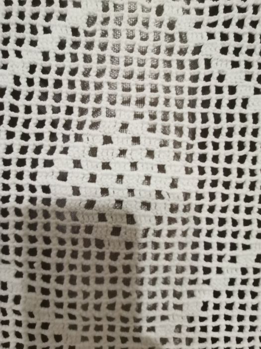 Manta toalha em croché