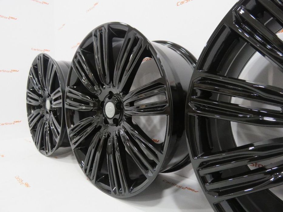 Jantes Look Range Rover Velar 22'' x 9.5 et 45 5x108 Preto Brilhante