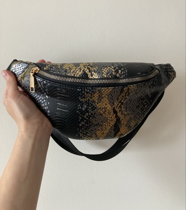 Nowa nerka saszetka skóra wegańska