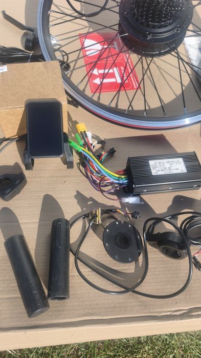 Zestaw do konwersji roweru elektrycznego 36/48V tylne koło 28 cali, 250,350,500-1000W  Nowy