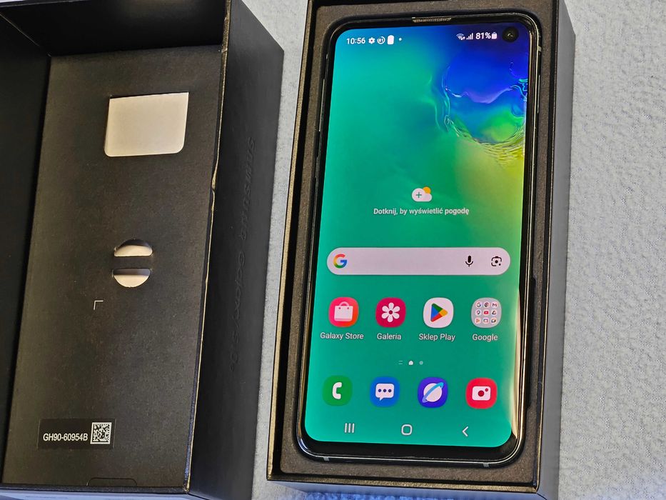 Samsung S10e Prism Green w super stanie