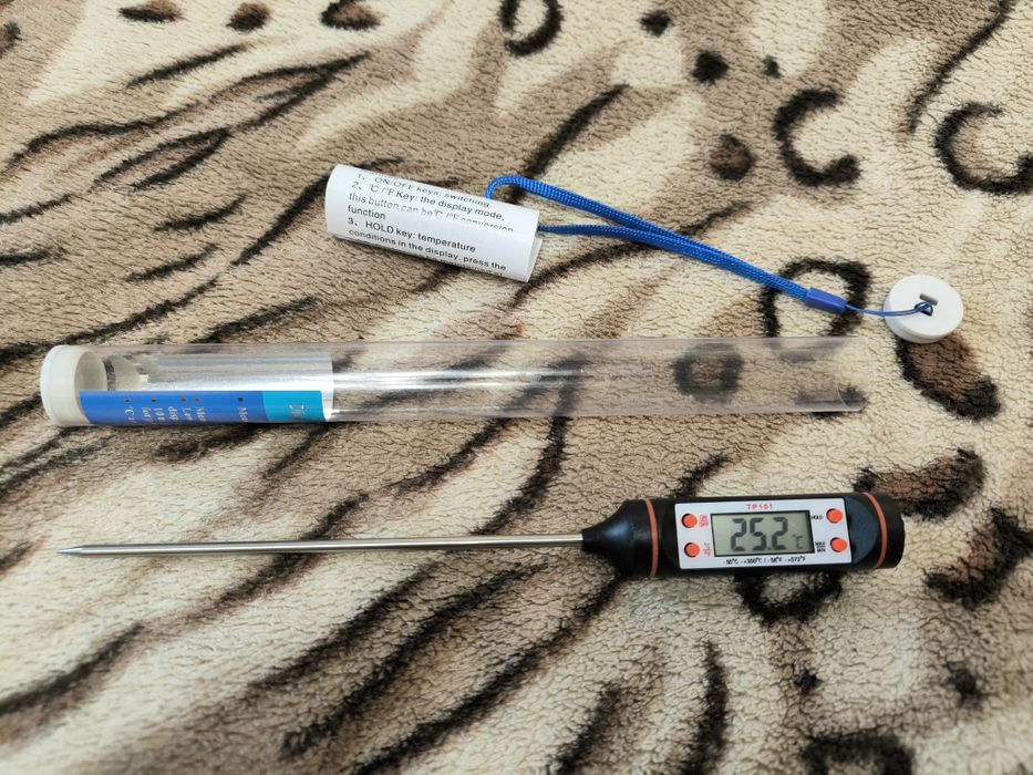 Цифровой кулинарный термометр для измерения температуры блюд,мяса,воды