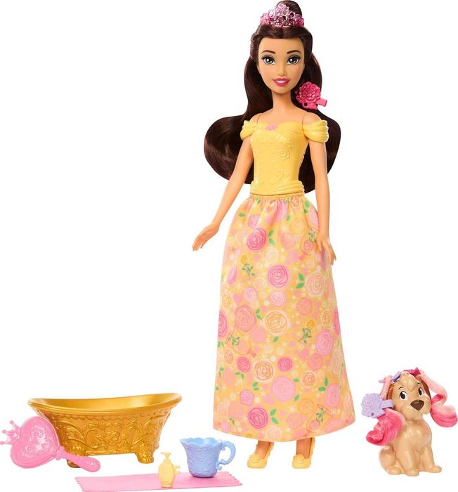 Ігровий набір з лялькою Mattel Disney Princess Belle Белль! (JFC42)