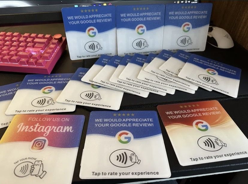 NFC метки для отзывов