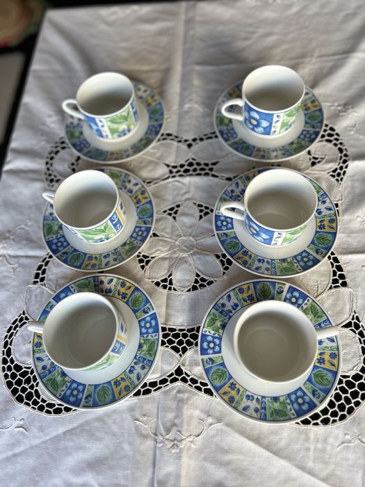 Conjunto de 6 chavenas de chá503002736111144962