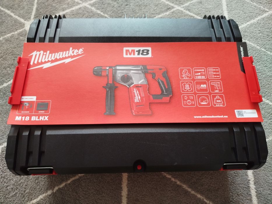 milwaukee m18 młotowiertarka akumulatorowablhx-0x