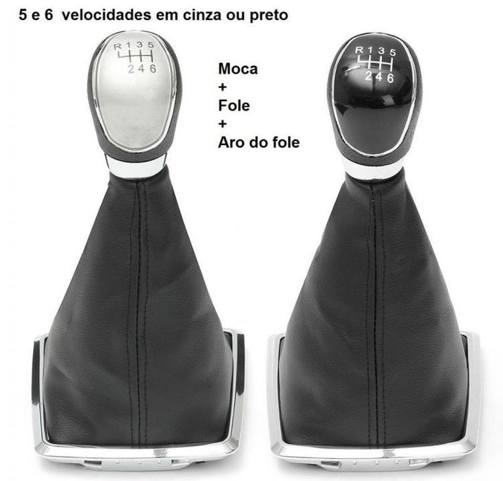 Fole + Moca manete punho de velocidades Ford Focus Fiesta  NOVA