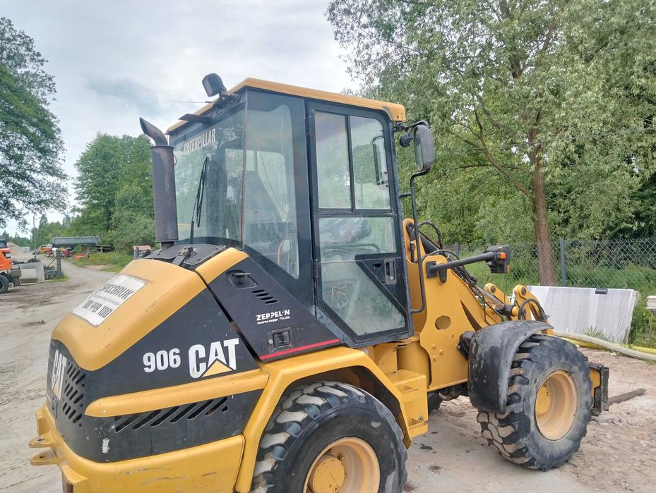 Ładowarka Cat 906 2007rok centralne smarowanie