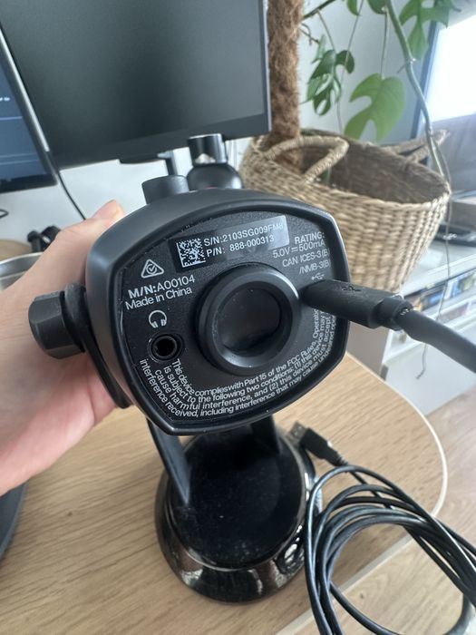 Microfone USB Blue Yeti