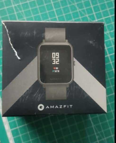 Amazfit Bip – Smartwatch Preto | Bateria Longa Duração