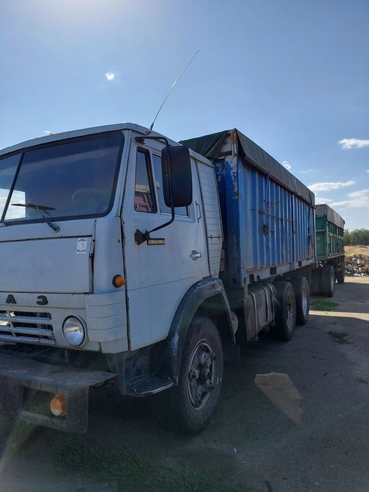 Камаз 53212 с прицепом СЗАП 8352 вобщем 20т