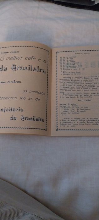 Livrinho com receitas -Casa Ezequiel 1932