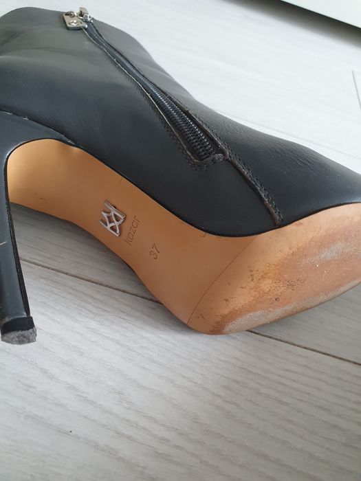 Kazar botki skórzane r. 37