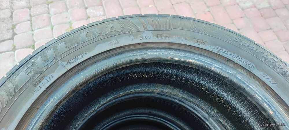 Резина 205/55 R16 4 шини літо Fulda