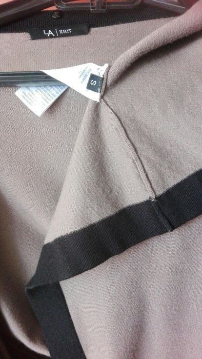 Casaco malha Lanidor S, mas equivale a M