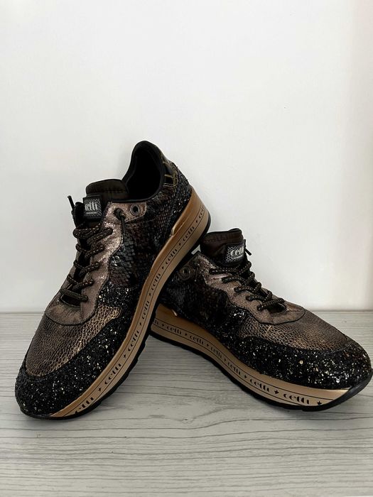 Sapatilhas de pele, Cetti, tamanho 40