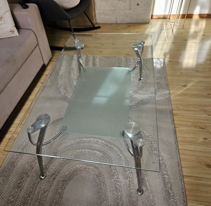 Stolik kawowy szklany