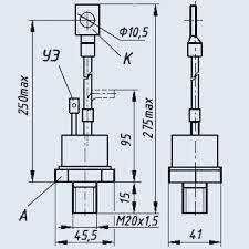 Тиристор силовий Т 160