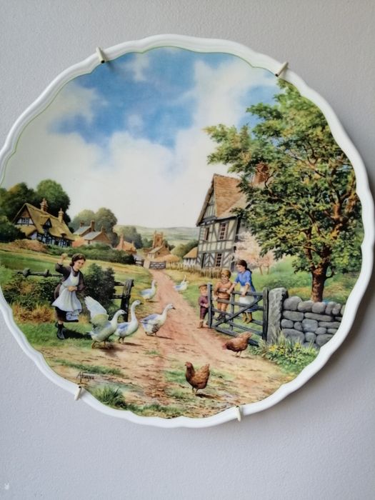 Talerz kolekcjonerski vintage Royal Daulton