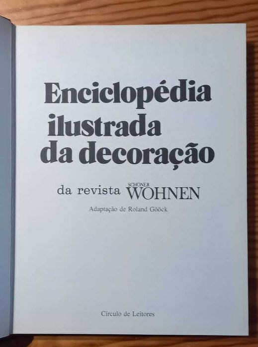 Livro Enciclopédia Ilustrada da Decoração