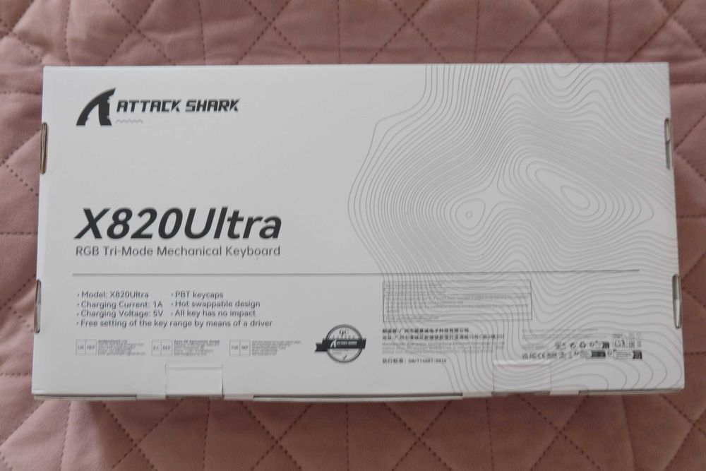 Ігрова механічна клавіатура ATTACK SHARK X820 Ultra