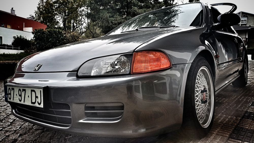 Honda Civic EG4 Restaurado - Motor avariado