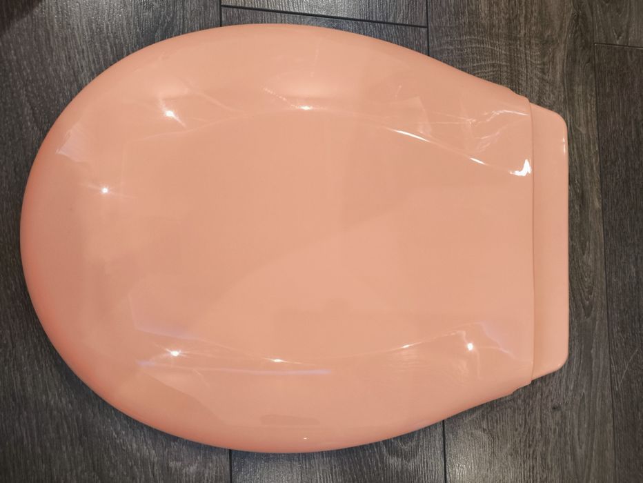 Brzoskwiniowa deska sedesowa