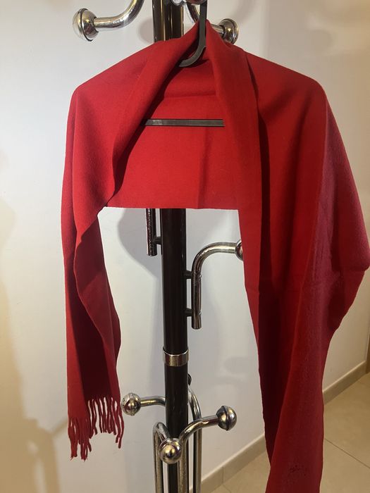 Cachecol longchamp de lã pura 100%