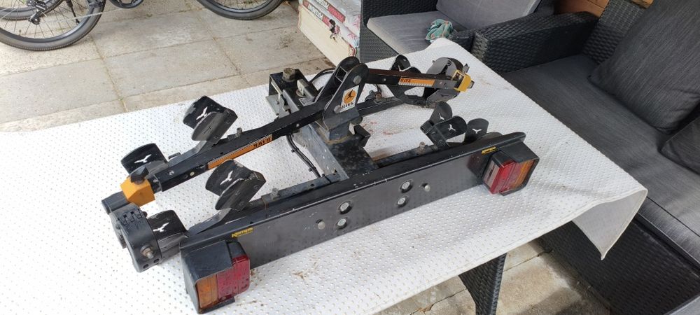 Bagażnik Rowerowy Na Hak || 2 rowery || HAWK || SPINDER || Solidny || Możliwość opuszczania || Wtyczka 7pin + TWINNY LOAD  za 260zł