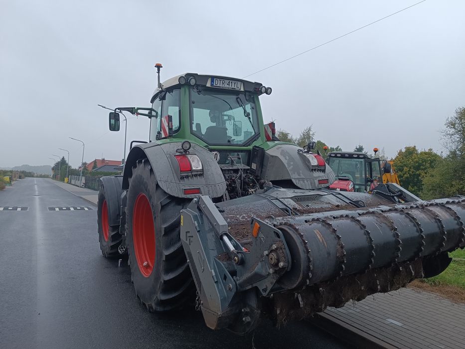 Mulczer leśny wgłębny czyszczenie działek wycinka drzew