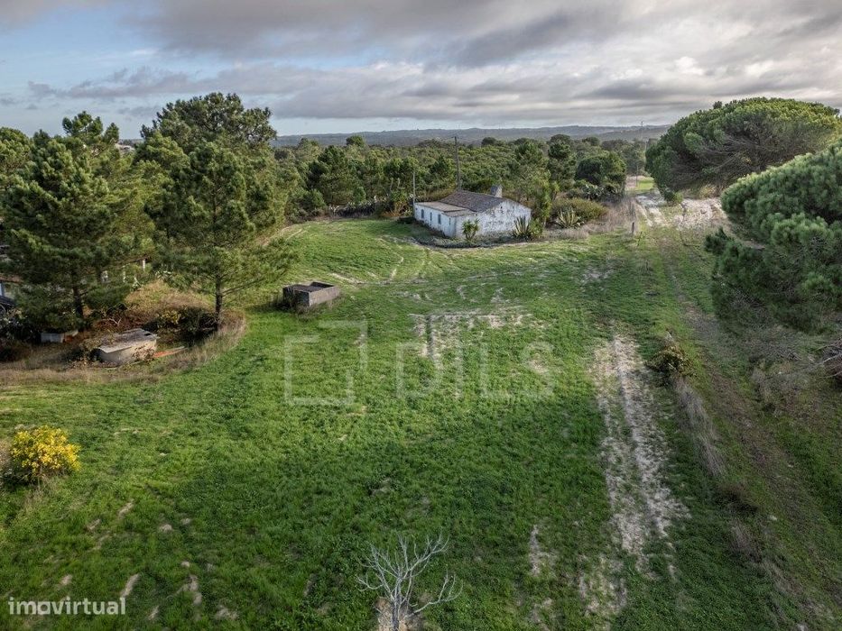 Monte com 4000m2 de lote e ruína, em Melides