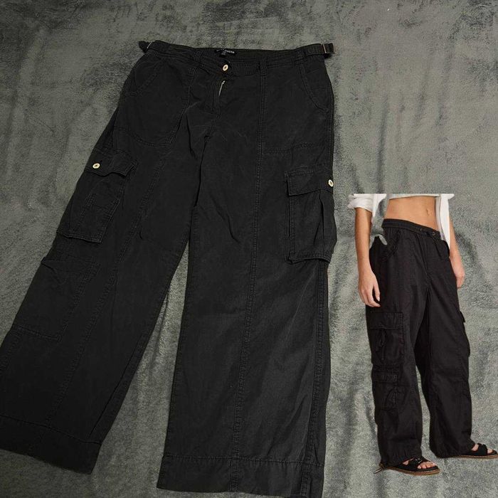 ‼️Акция‼️Штаны карго черные next L