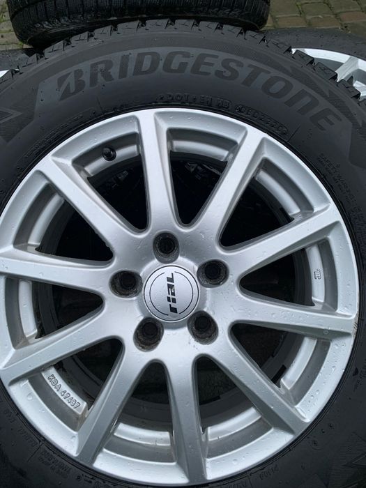 Bridgestone Blizzak 215/65/R16 + титанові диски Rial Milano