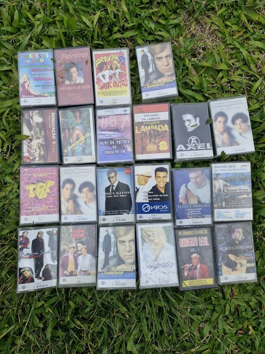 Cassetes e vinil