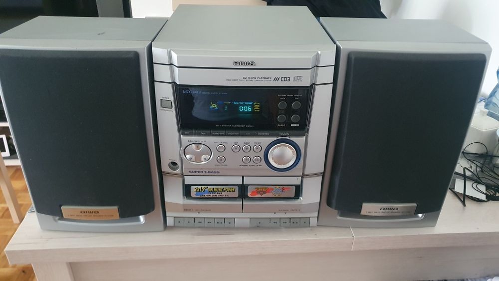 Wieza Aiwa model: NSX-DR3 Zduńska Wola • OLX.pl