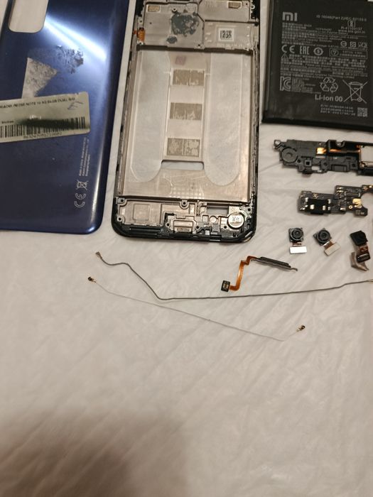 Redmi note 10 5G.  4/128 по запчастинам