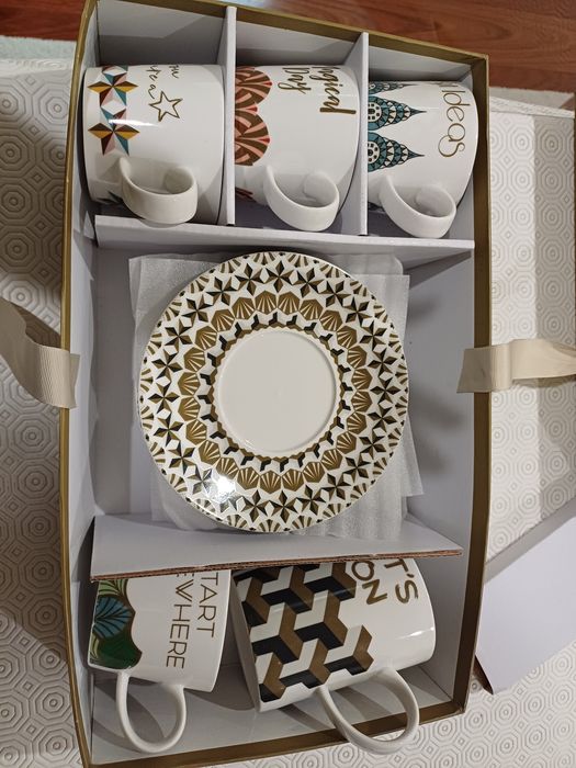 Black Cat Coffee Cup Set64739163435522123